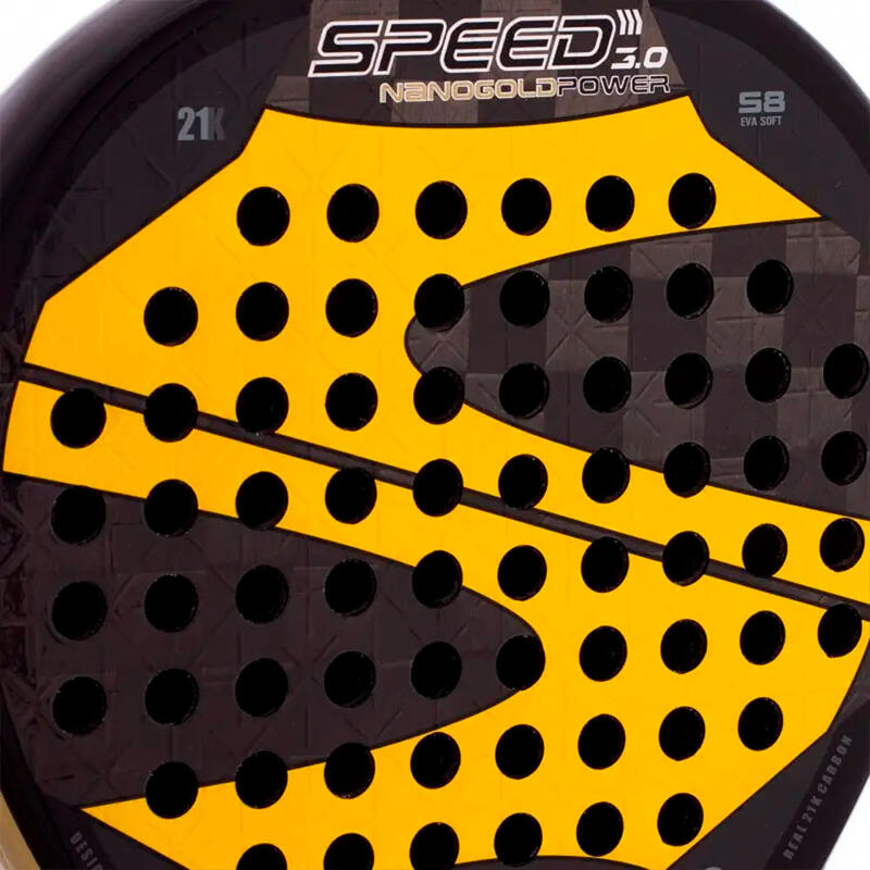 Pala Padel Softee Speed Gold Power 3.0 Nano Mesh