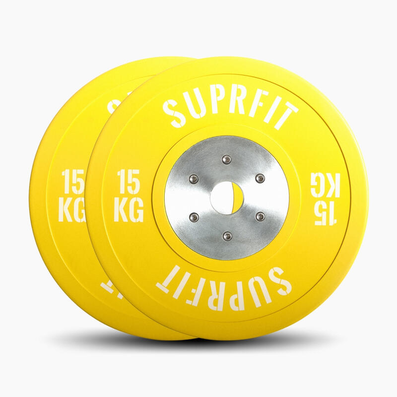 Pro Competition Bumper Plate Set 140 kg