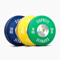 Pro Competition Bumper Plate Set 90 kg