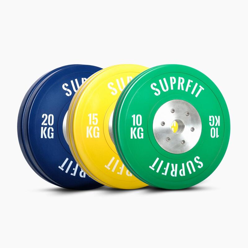 Pro Competition Bumper Plate Set 90 kg