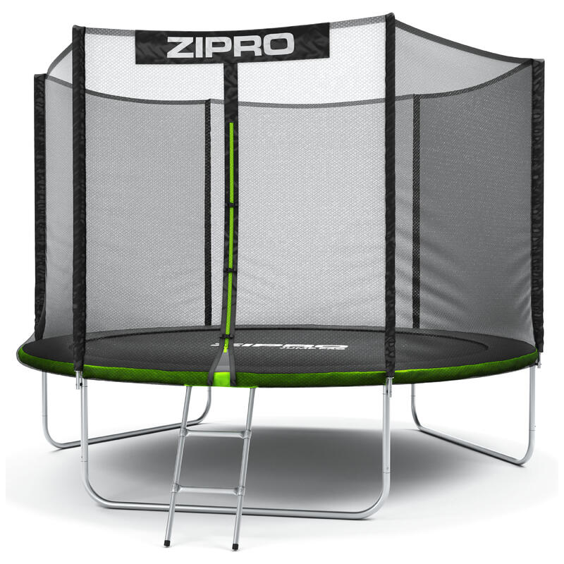 Trampolin rund outdoor Zipro Jump Pro 10FT 312 cm mit Externes Sicherheitsnetz