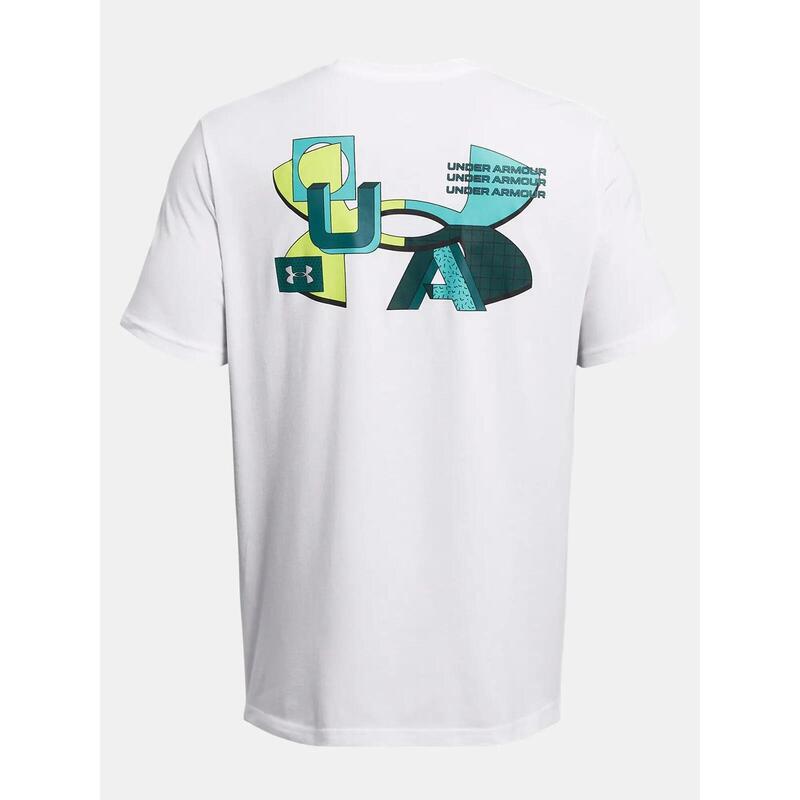 TSHIRT UNDER ARMOUR HOMME BLANC