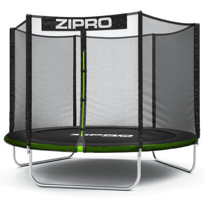Second Life -Trampolina ogrodowa Zipro z siatką zewnętrzną 8FT 252cm-stan dobry
