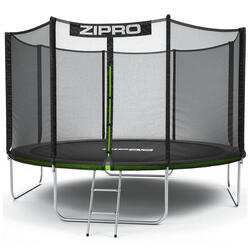 Trampoline ronde Zipro Jump Pro - 12FT 374 cm - met veiligheidsnet extern