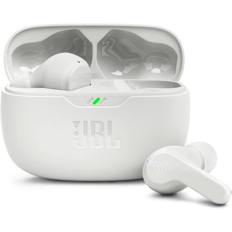 Căști Bluetooth JBL WAVE BEAM WHITE USB