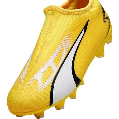Scarpe - calcio - ragazzi - senza lacci - giallo/nero 4/5