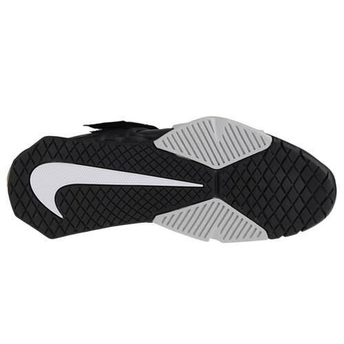 Heren Savaleos Logo Laaggesneden Trainers (Zwart) 4/4