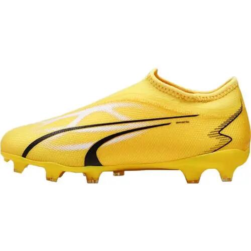 Scarpe - calcio - ragazzi - senza lacci - giallo/nero 3/5