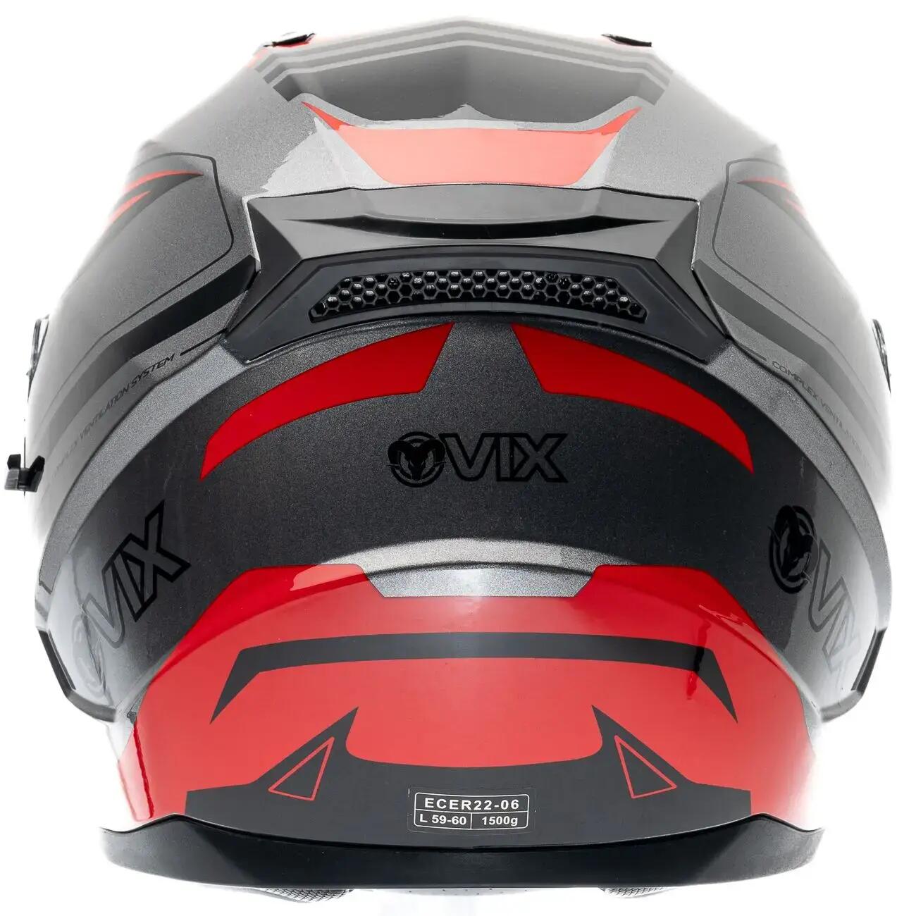Casque TEXEL EVO Black/Red | ECE 22.06 4/7