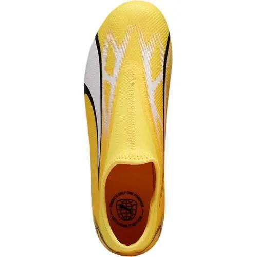 Scarpe - calcio - ragazzi - senza lacci - giallo/nero 2/5