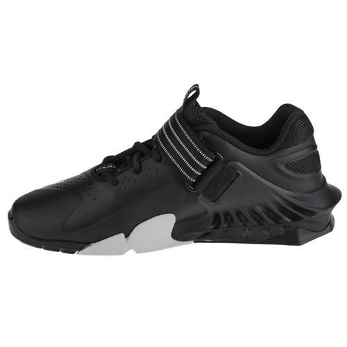 Heren Savaleos Logo Laaggesneden Trainers (Zwart) 2/4