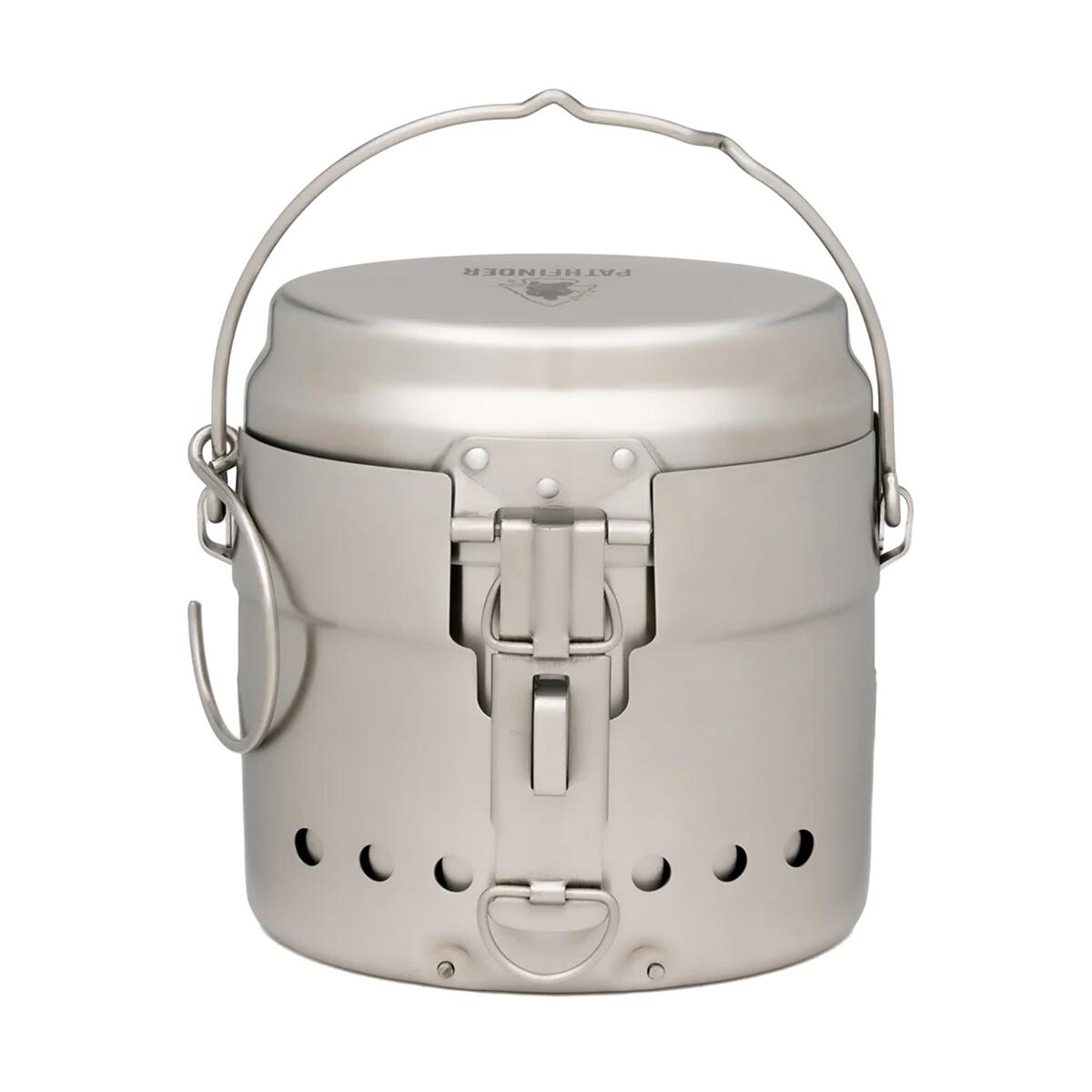 CHEAPOUTDOOR Kooksysteem RVS Zweeds kookset - 3-delig