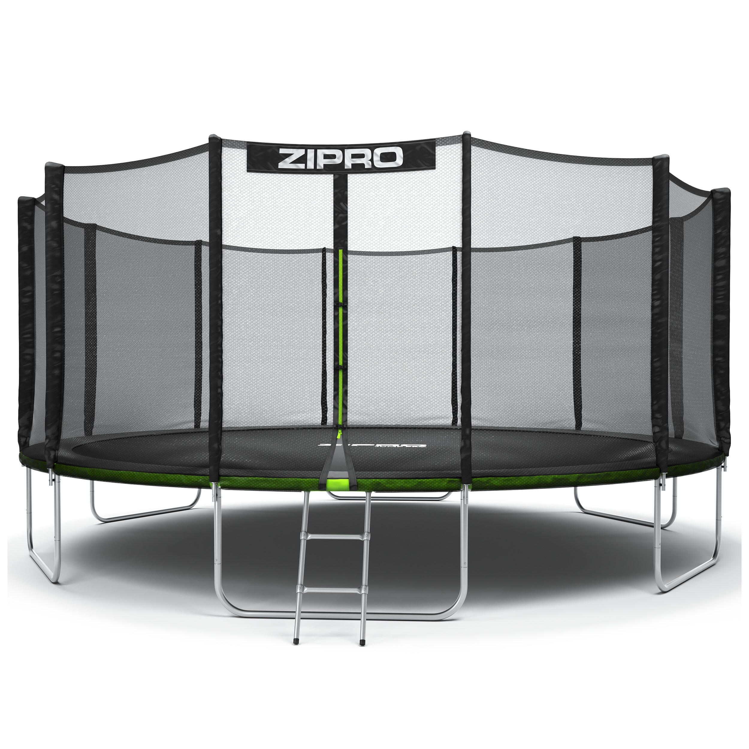 Trampoline ronde Zipro Jump Pro - 16FT 496 cm - met veiligheidsnet extern  ZIPRO | Decathlon