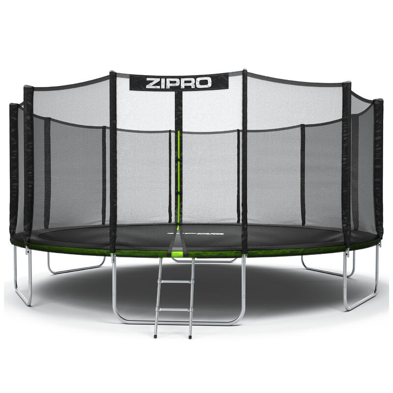 Cama elástica Zipro Jump Pro con red de seguridad exterior 16FT 496 cm