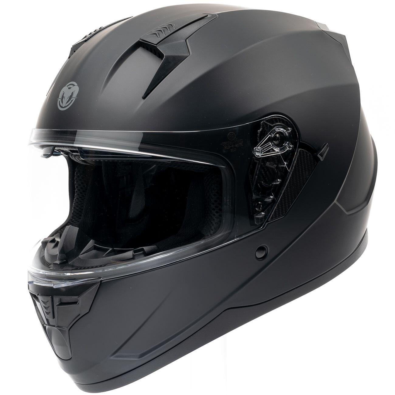 Motoblouz - Texel Evo Adulte Noir Mat Ovix - Casque - Noir - 40 M - Decathlon