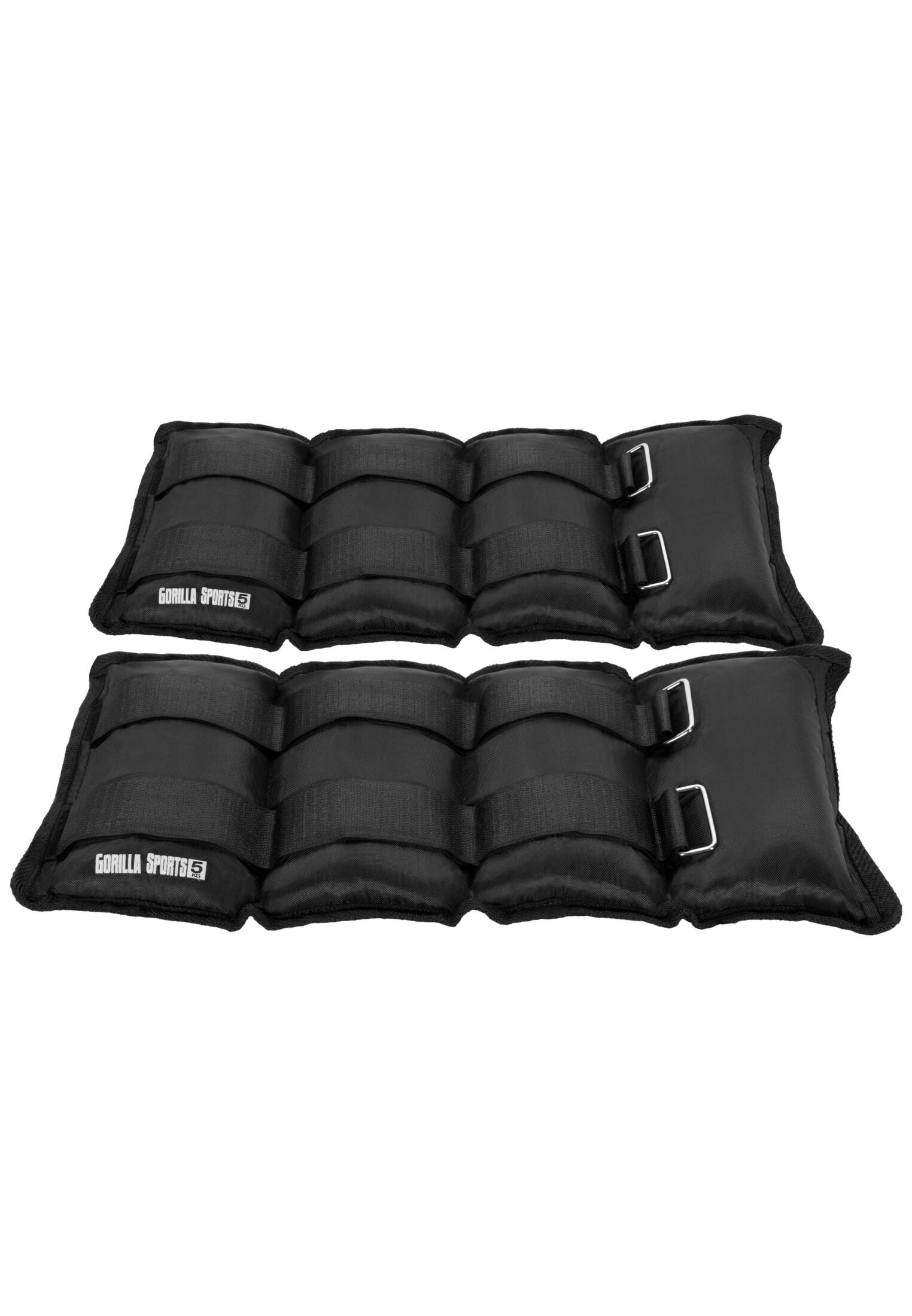 Enkelgewichten - 10 kg (2 x 5 kg) - Set van 2 - Polsgewichten - 5/7