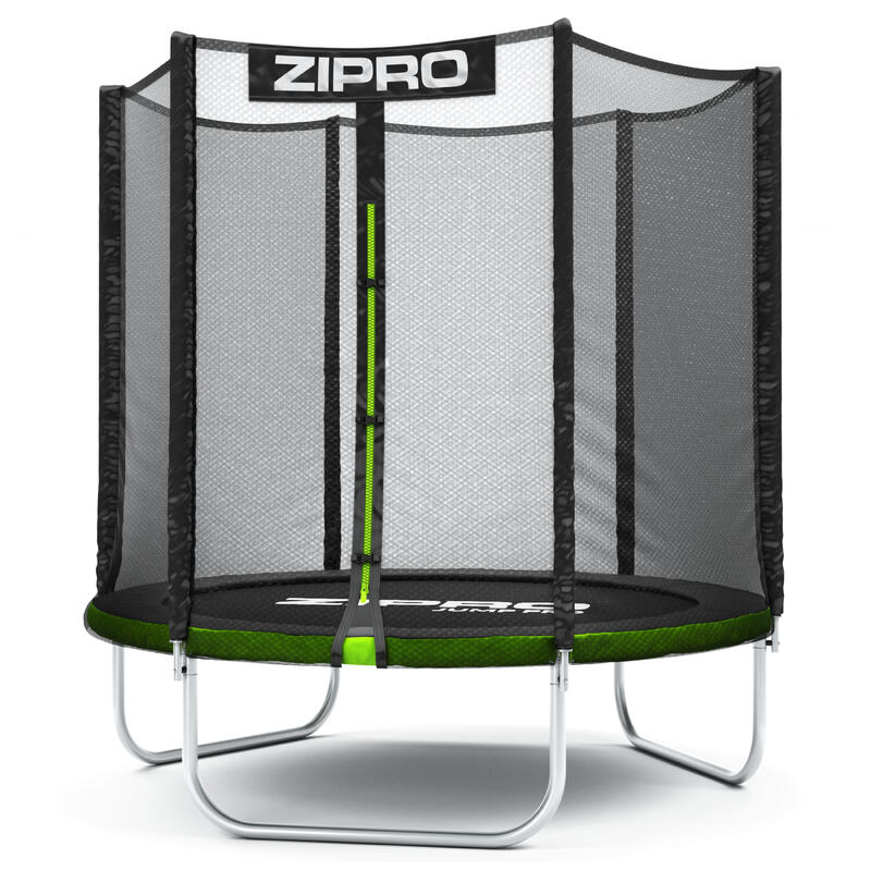 Trambulină de exterior Zipro Jump Pro cu plasă de protecție externă 6FT 183cm