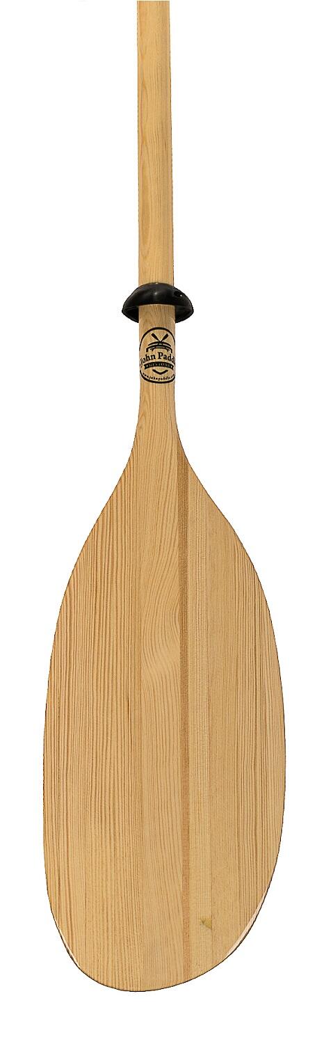 Wiosło kajakowe drewniane proste John Paddle 225 cm 4/5