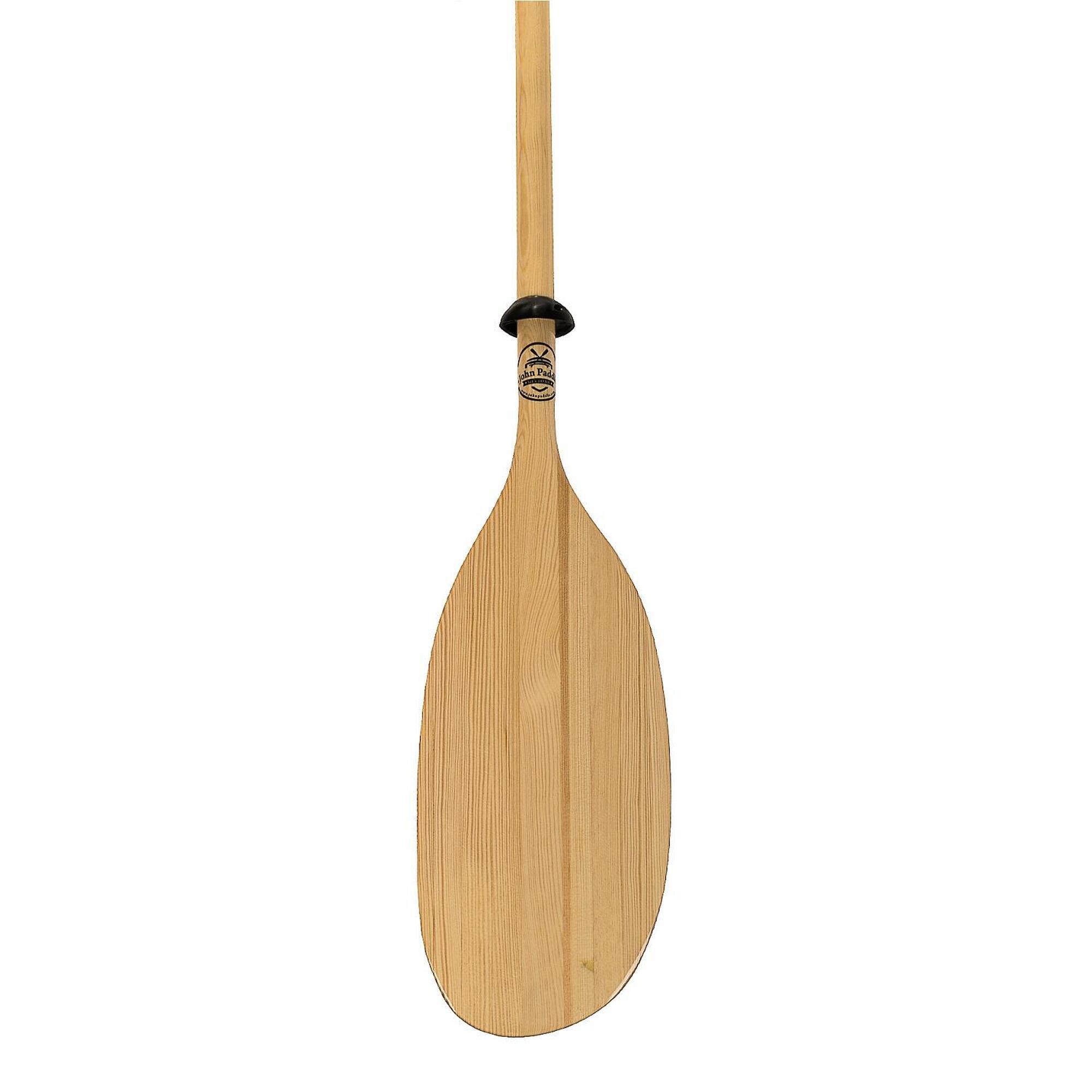 Wiosło kajakowe drewniane proste John Paddle 225 cm