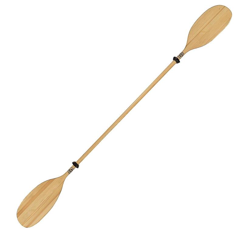 Wiosło kajakowe drewniane proste John Paddle 225 cm