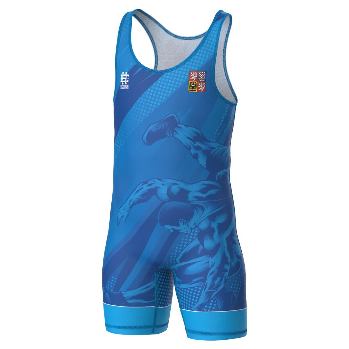 Maillot de lutte pour enfants EXTREME HOBBY – équipe nationale tchèque 1/7
