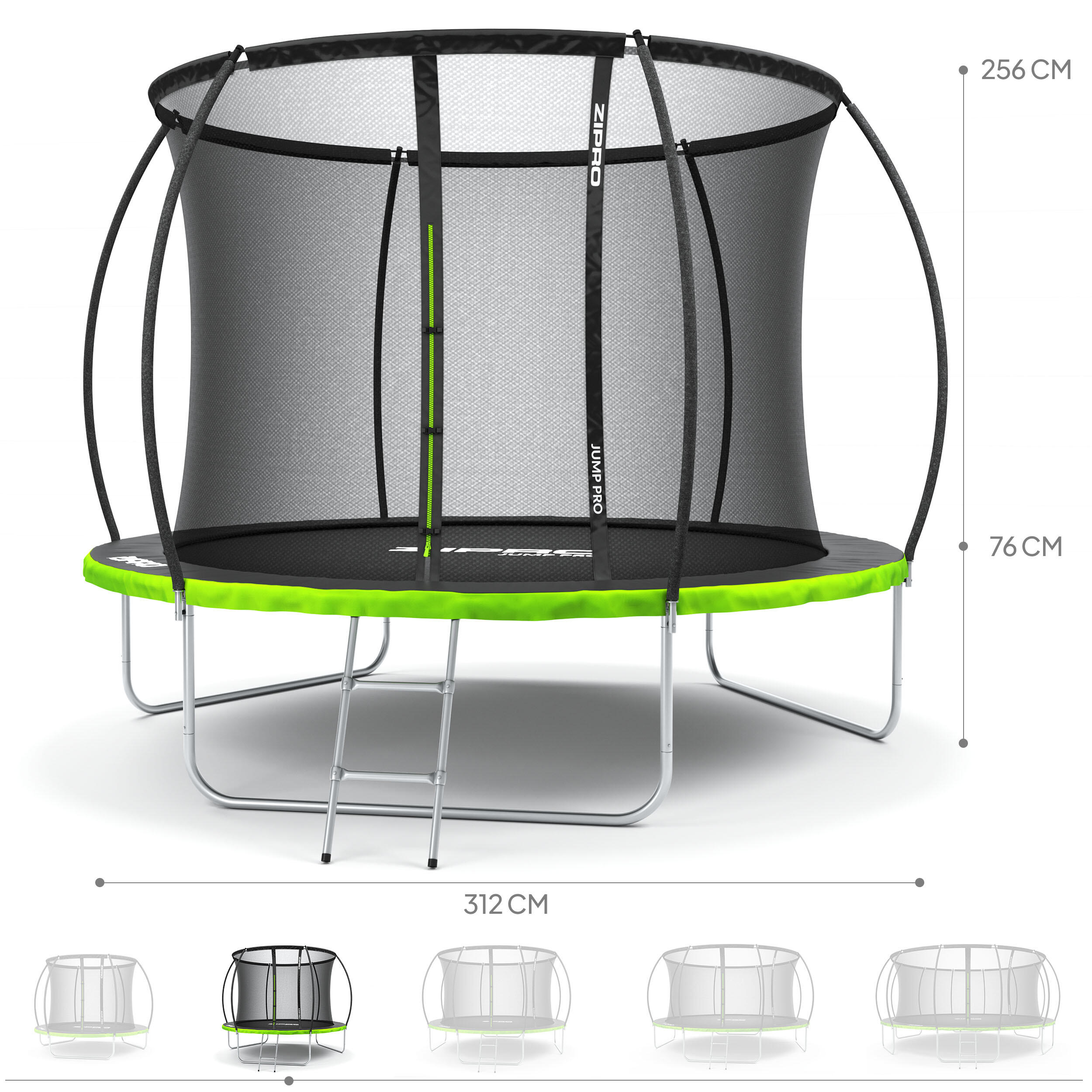 Refurbished -Jump Pro Premium 10FT 312 cm- In gutem Zustand 3/7