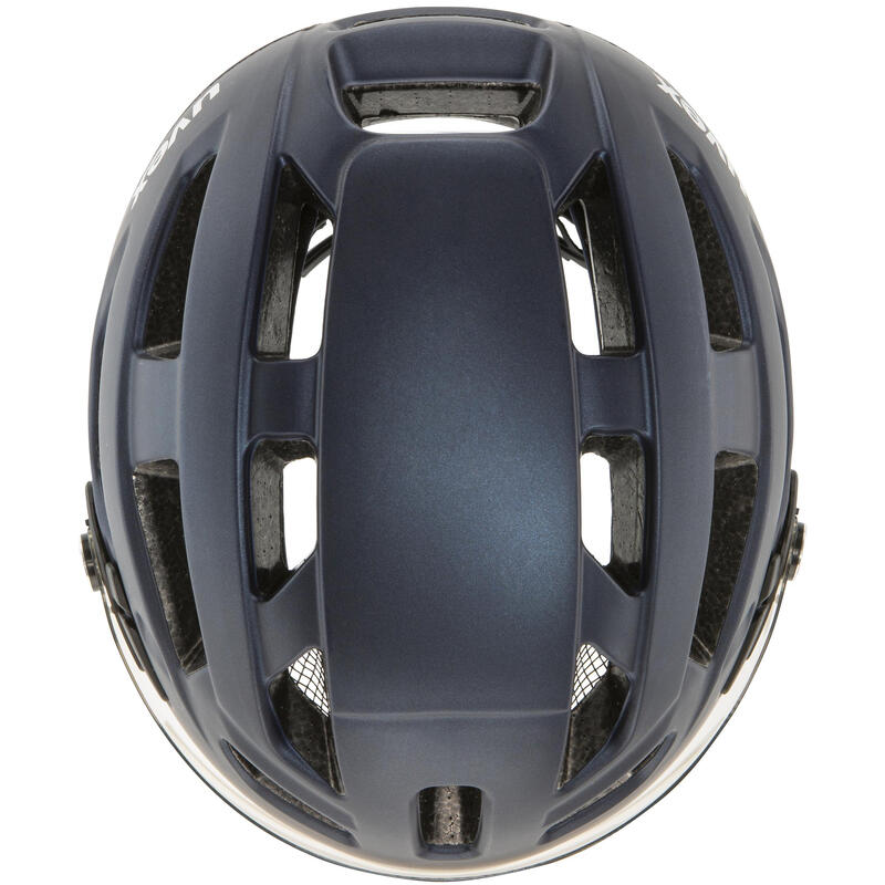 Kask rowerowy miejski z wizjerem Uvex Finale visor Variomatic