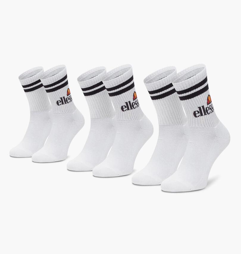 Chaussettes Ellesse modèle SAAC0620-WHITE pour unisexe 3/3