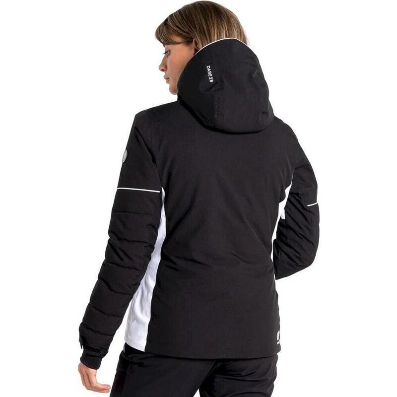 Blouson de ski CONVEYED Femme (Gris clair / Noir)