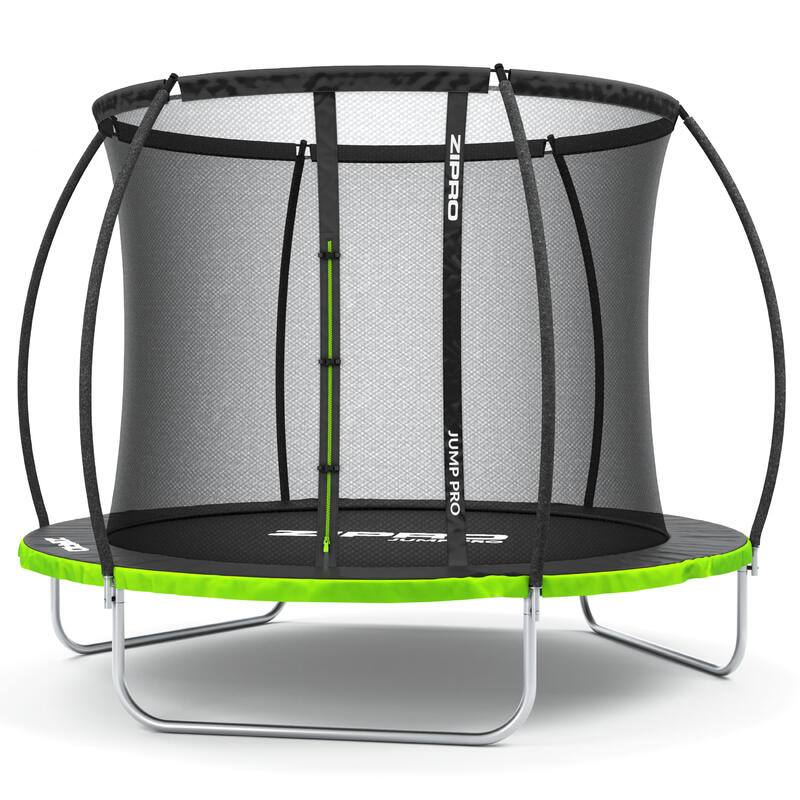 Trampolina ogrodowa Zipro Jump Pro Premium z siatką wewnętrzną 8FT 252cm