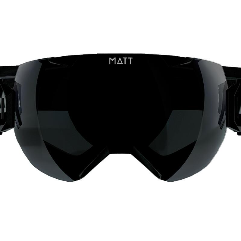 Masque de ski Synchro Detective (avec 2 écrans) - Noir