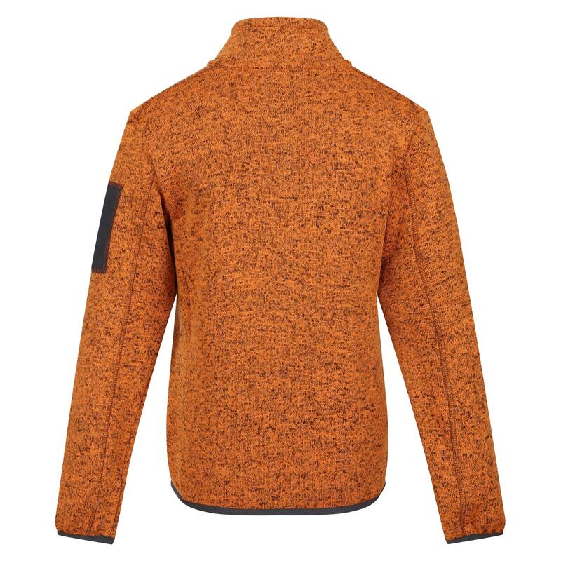 Kinder/Kinder Newhill Fleece Jas (Oranje peper/Ash)