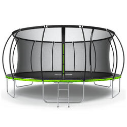 Trampoline rond Zipro Jump Pro Premium 16FT 496cm filet de protection intérieur