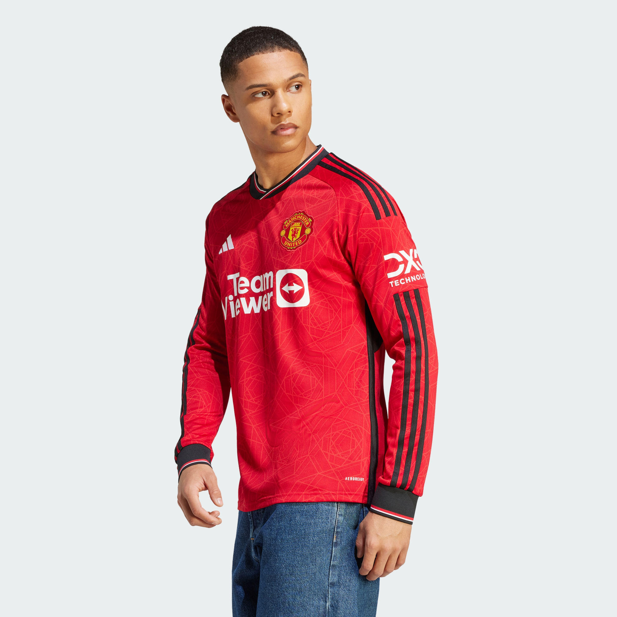Manchester United 23/24 Long Sleeve Home Jersey 1/6