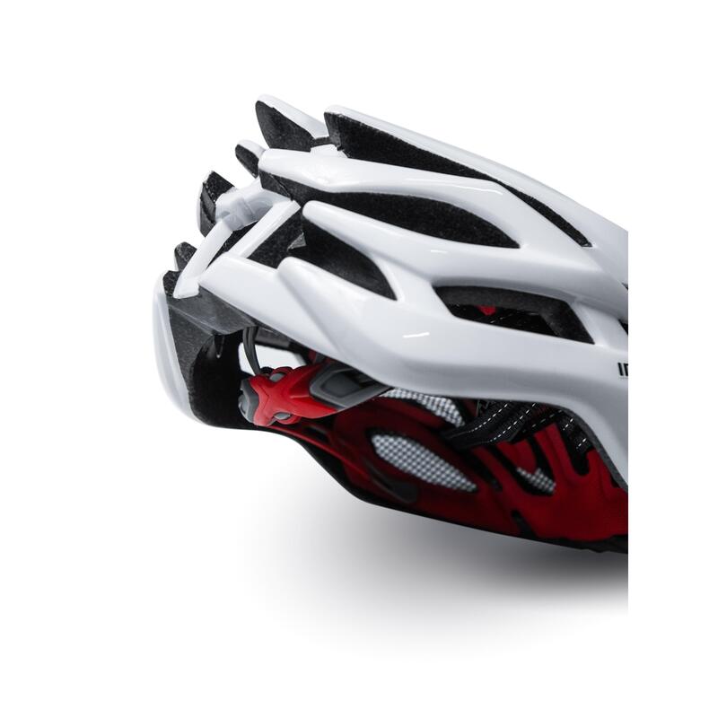 Casco de Bicicleta Adulto con 25 Ventilaciones INDIGO 55-61 Blanco