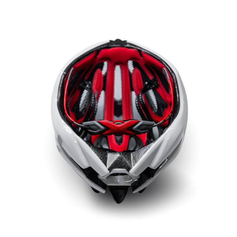 Casque Vélo avec Aérations INDIGO 55-61 Blanc
