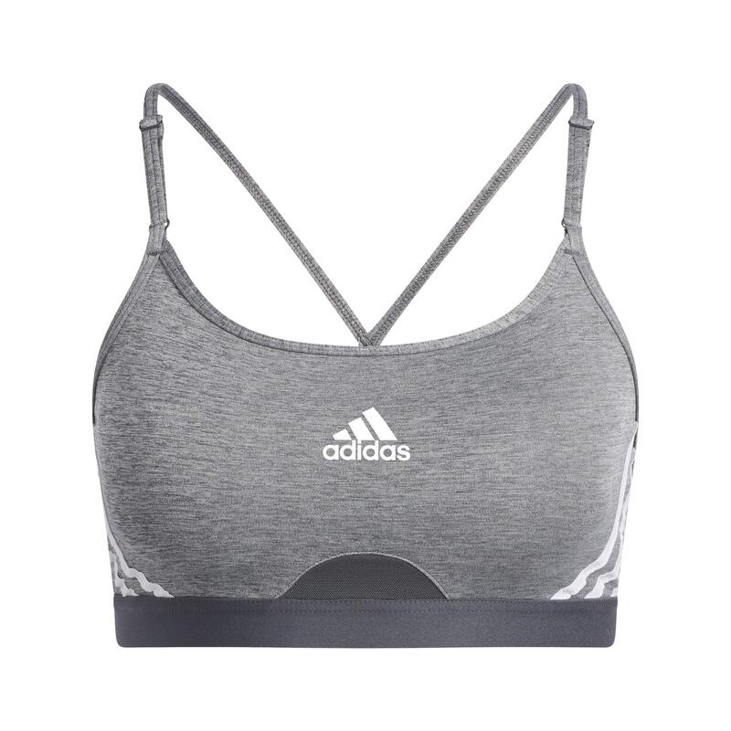 Brassière adidas Aeroreact Training Light-Support 3-Stripes