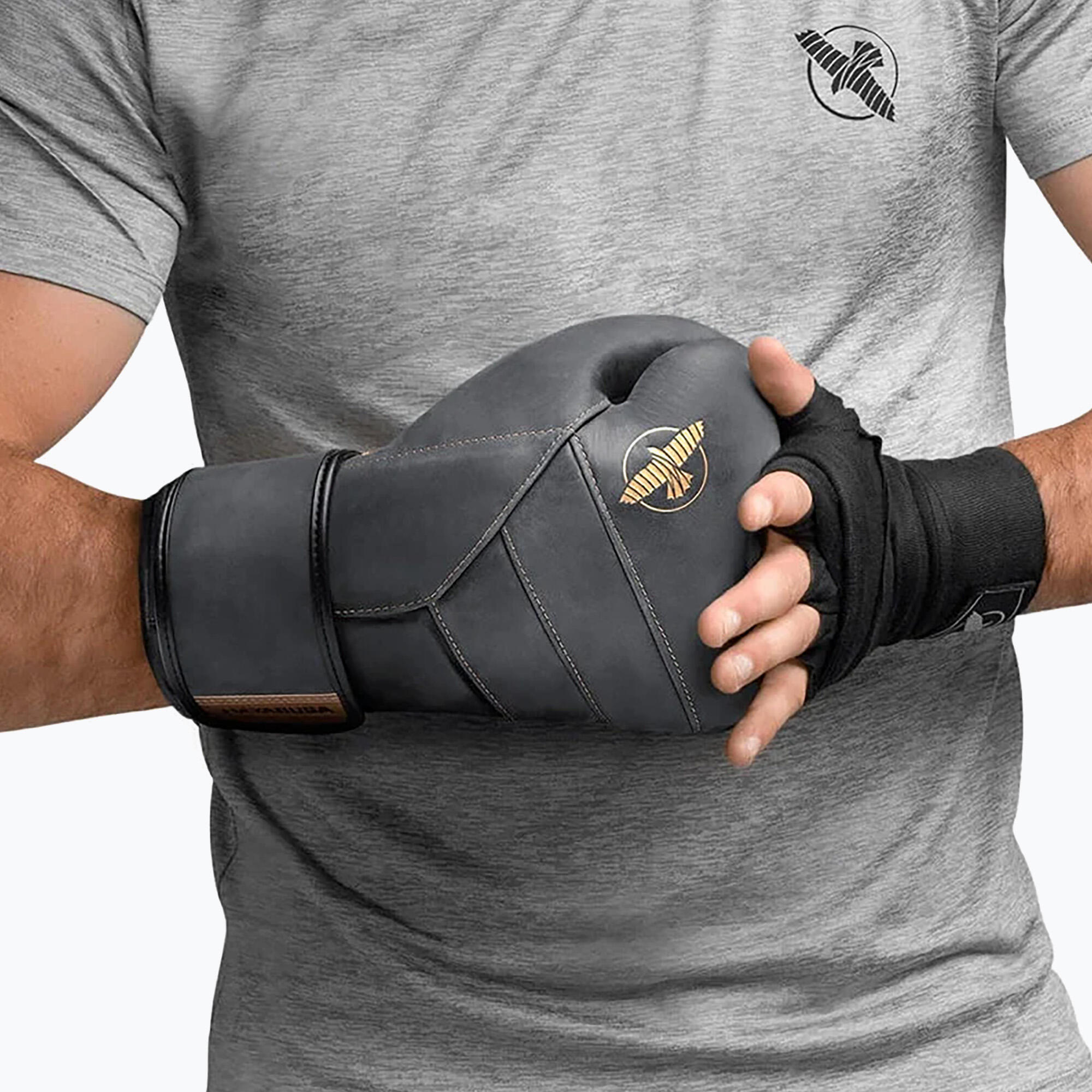 Guantoni Da Boxe Hayabusa T3 LX In Pelle - 7 Oz Per Allenamento - Foto 3