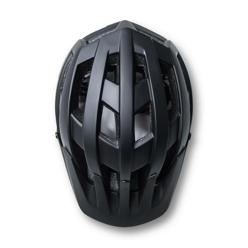 Casque Vélo avec Aérations INDIGO 55-61 cm Noir Mate