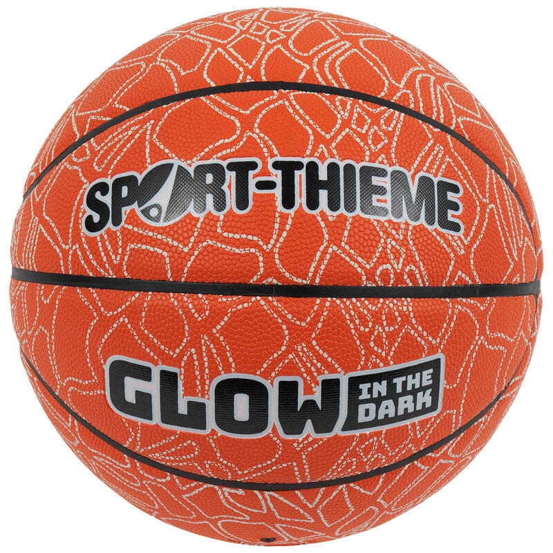 Sport-Thieme Basketball Glow in the Dark, Braun