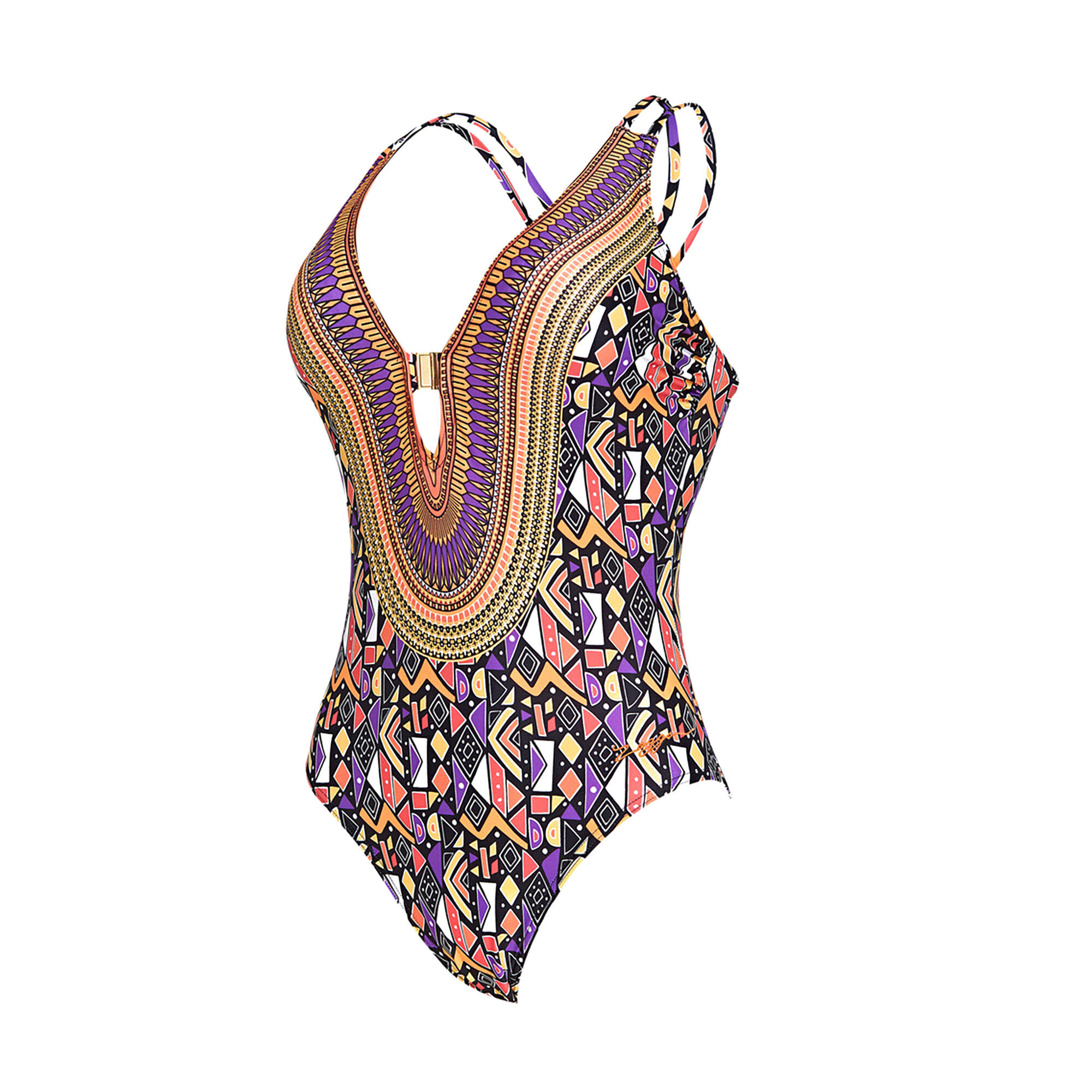 Fato de banho mulher zoggs culture jam crossback