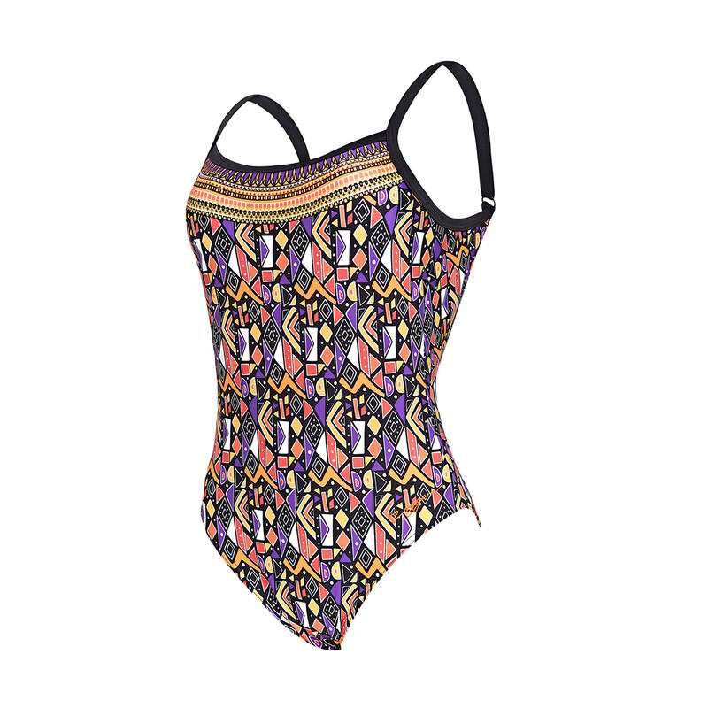 Maillot de bain une pièce femme Zoggs Culture Jam Deep Scoo