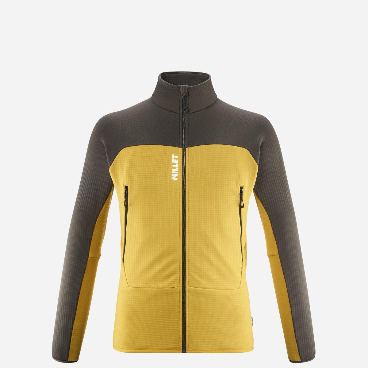 Millet - Polaire Alpinisme Homme Fusion Grid - Polaire - Jaune - 36 Xs - Decathlon