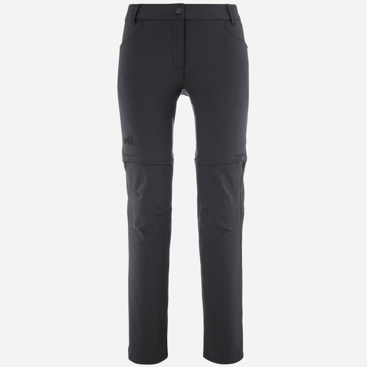 Millet - Pantalon 2 En 1 Randonnée Femme Trekker Stretch Zip Off Iii - Polaire - Noir - 40 M - Decathlon