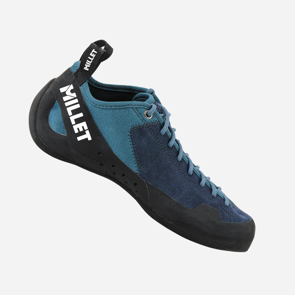 Millet - Chaussons D'Escalade Escalade Homme Rock Up Evo - Chausson D'Escalade - Bleu - 39,5 - Decathlon