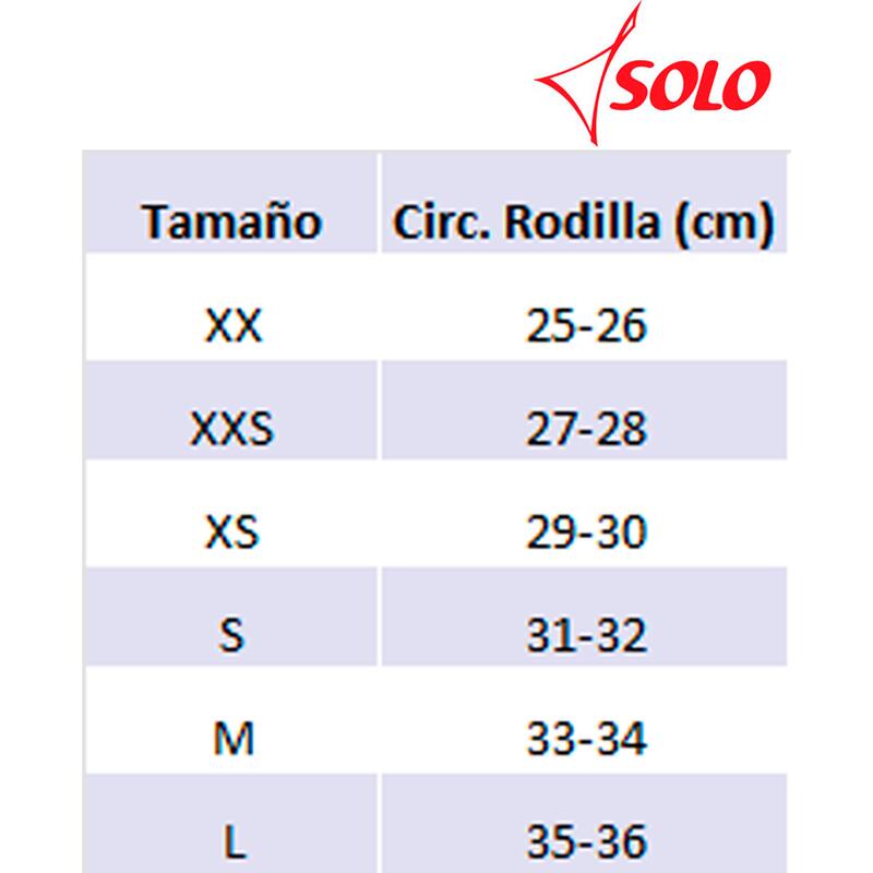 Rodilleras SOLO Amarillo XXS