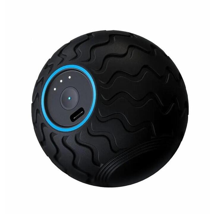 Boule De Massage Vibrante – 4 Vitesses – Rechargeable 1200 MAh – En Silicone – Pour Dos, Cou, Jambes – Arrêt Auto 10 Min