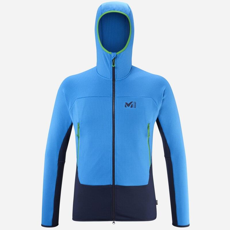 Pile Alpinismo Uomo FUSION GRID HOODIE