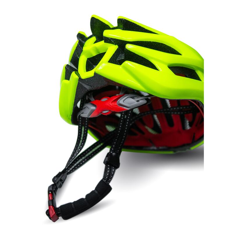 Casco de Bicicleta Adulto con 26 Ventilaciones INDIGO 55-61 cm Verde Claro