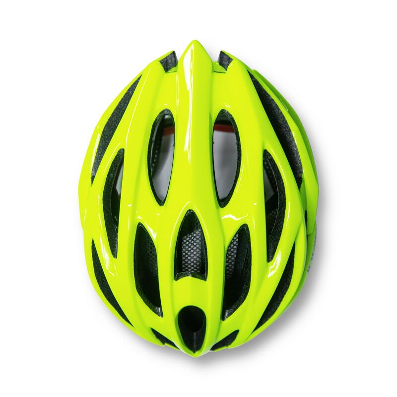 Casco de Bicicleta Adulto con Ventilación INDIGO 55-61 cm Verde Claro